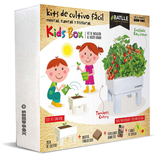 Anzuchtset für Kinder Seed Box Kids Batlle