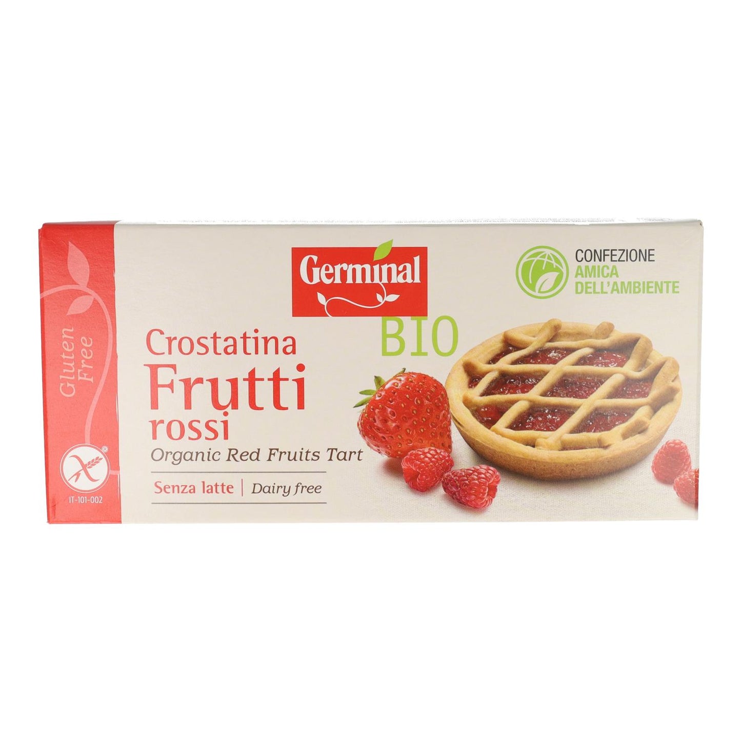 Tartelette aux fruits rouges sans gluten Germinali 200 g