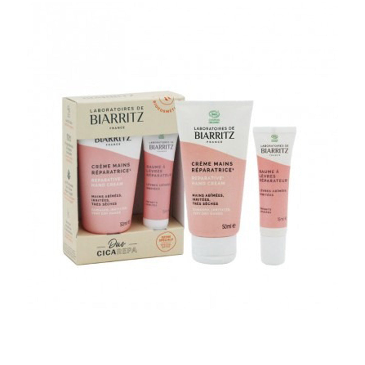 Zestaw niezbędnych produktów do regeneracji skóry Alga-Sendatu® Laboratoires de Biarritz