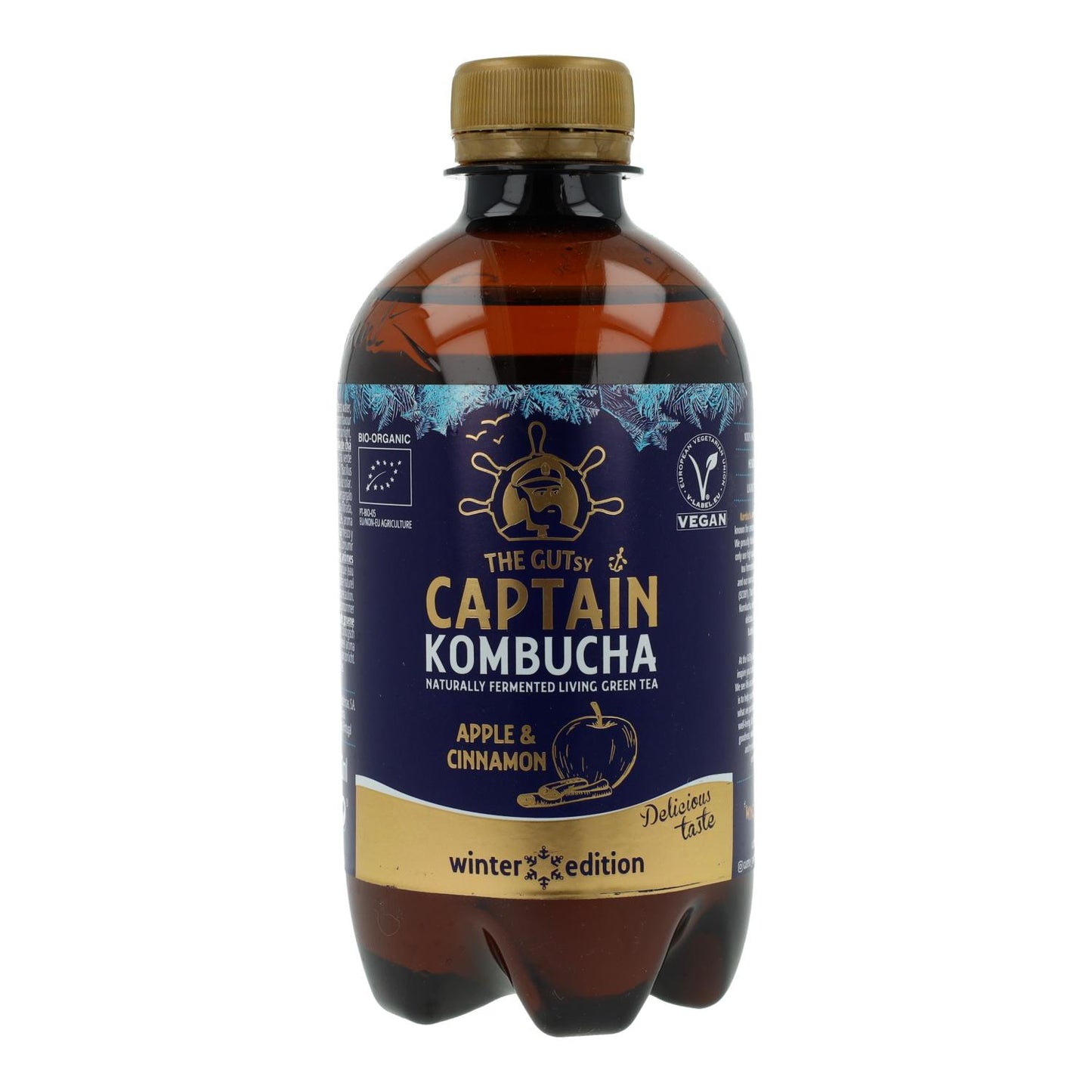 Captain Kombucha Pomme & Cannelle « Édition Hiver » 400 ml