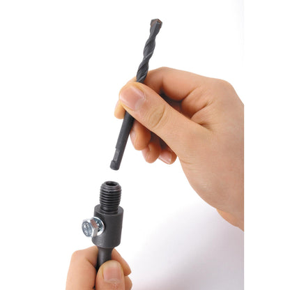 Wolfcraft 5482000 - 1 foret guide HM pour couronne de sondage n° 5480000, 5481000, 5483000, 7953000 et adaptateur n° 5425000, 5427000, 5428000 Ø 8 mm