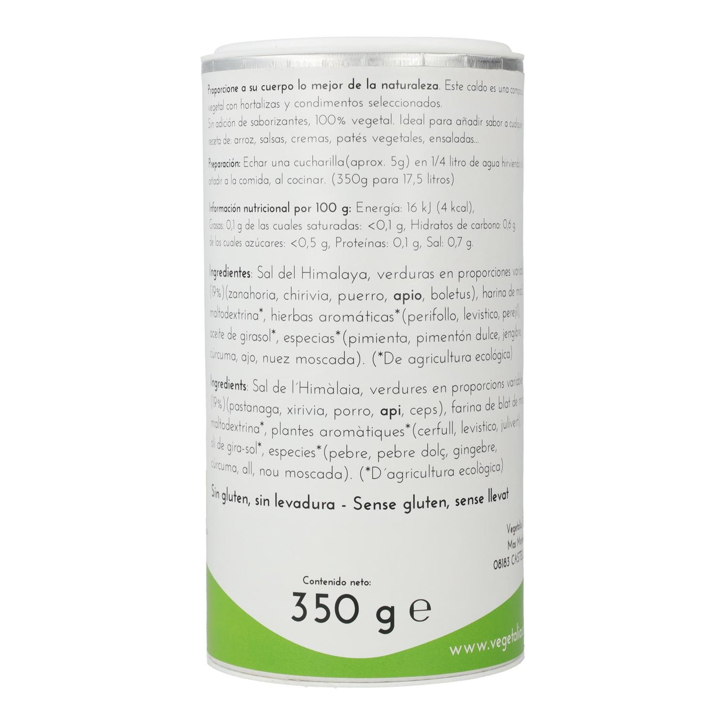 Plantaardige bouillon Vegetalia 350 g