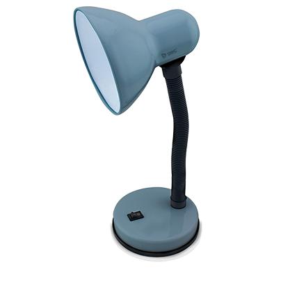 Lampa stołowa bell E27 40 W szara