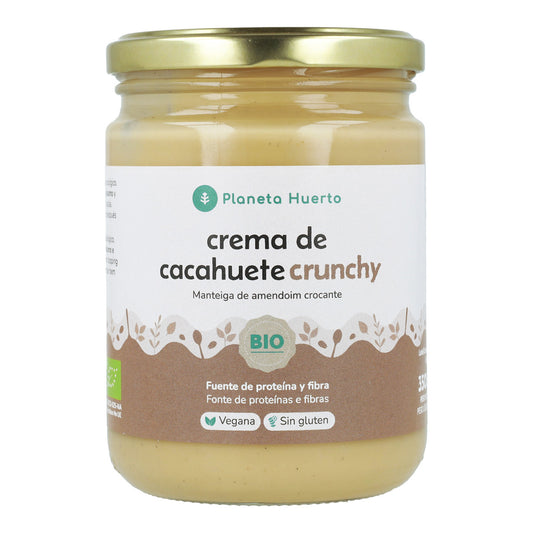 Crunchy pindakaas ECO Planeta Huerto 350 g