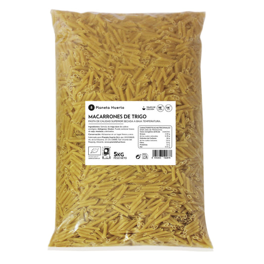 Biologische tarwepasta Planeta Huerto 5 kg