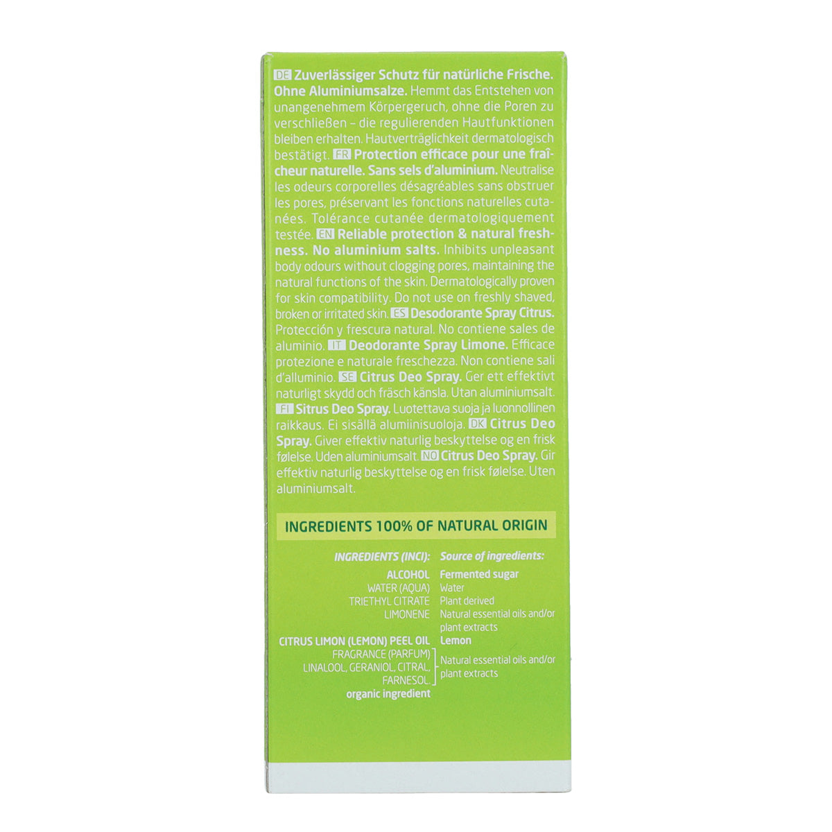 Deodorante al limone Weleda 100 ml