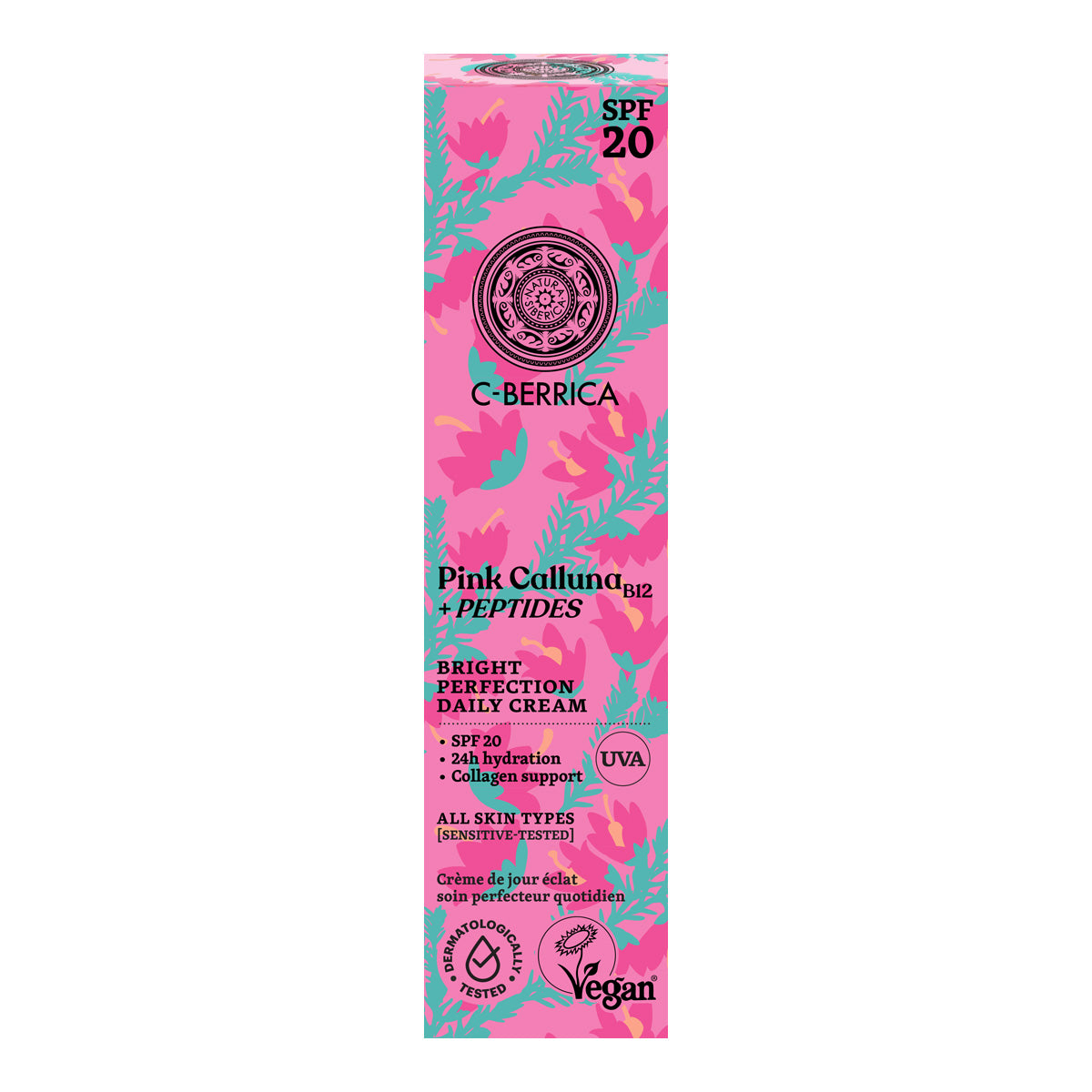 Krem na dzień do twarzy Perfect Skin & Luminous SPF 20 Natura Siberica 50 ml