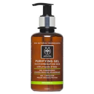 Reinigingsgel voor vette/gemengde huid Apivita 200 ml