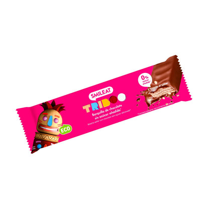Confezione da 16 barrette ricoperte di cioccolato ECO Smileat 40 g