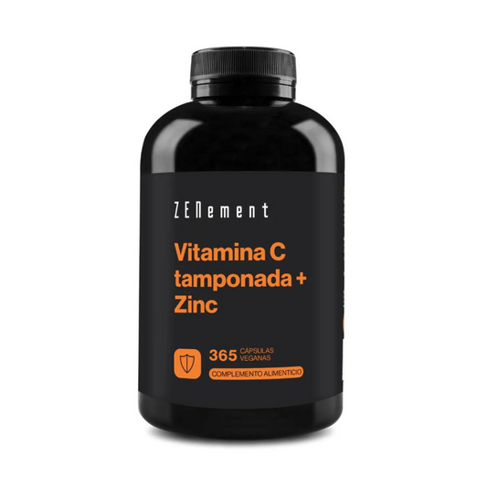 Vitamine C tamponnée + Zinc Zenement 365 gélules végétaliennes