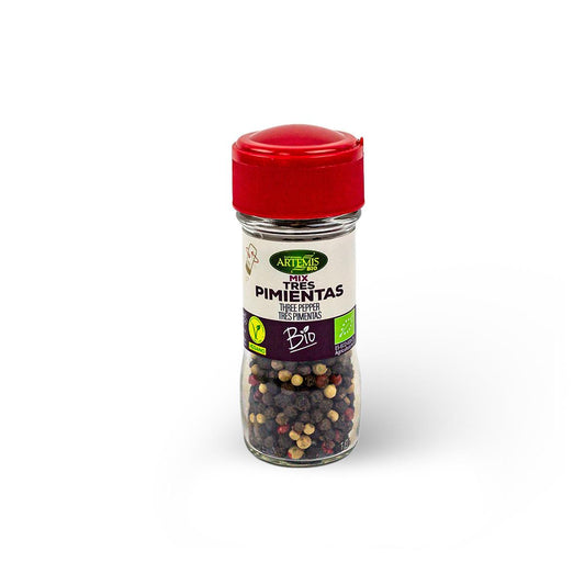 Drei Pfeffersorten Mühle Artemis, 35 g