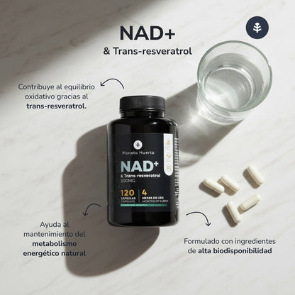 NAD+ Transresweratrol Planeta Huerto 120 kapsułek