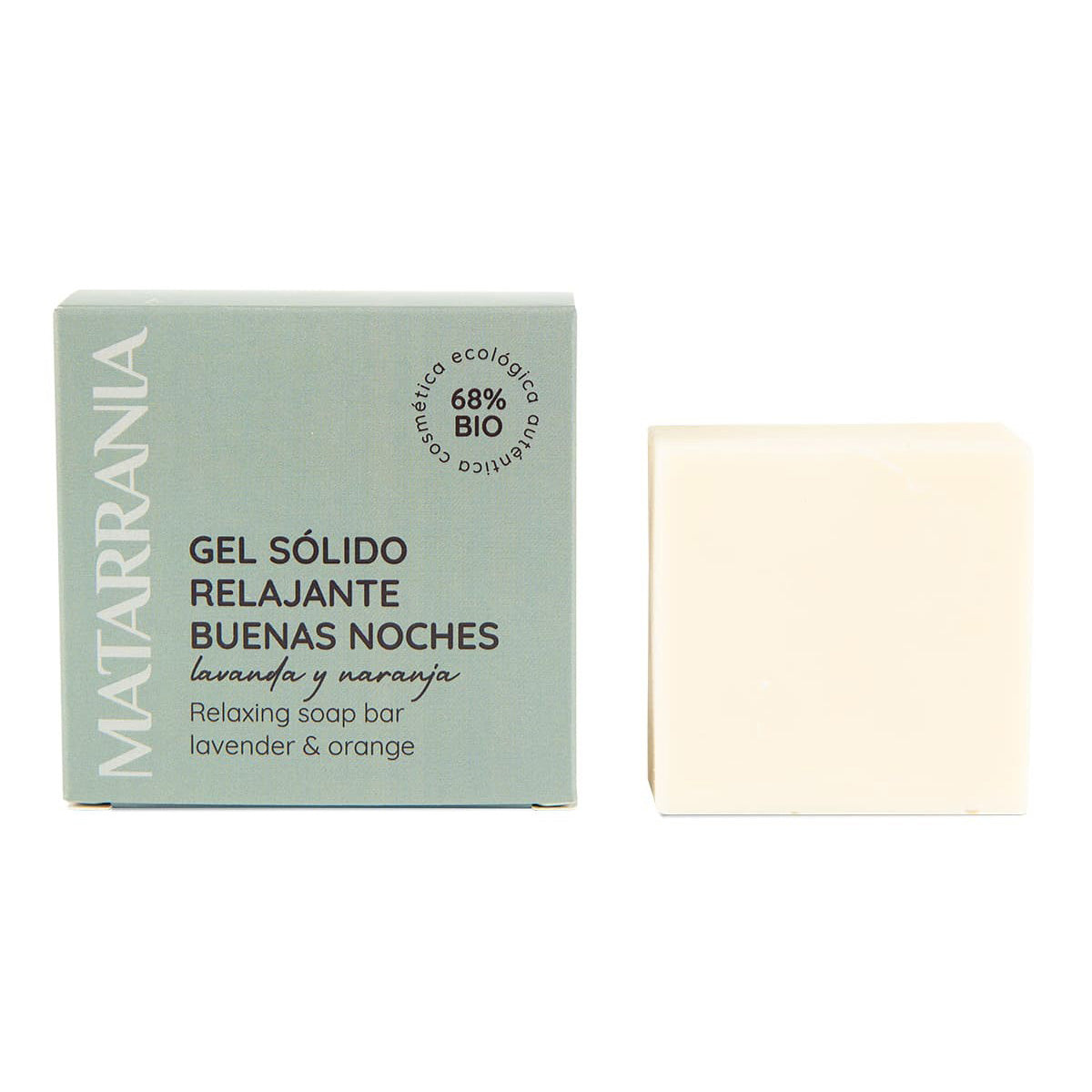 Gel douche solide bio Buenas Noches Matarrania 120 ml