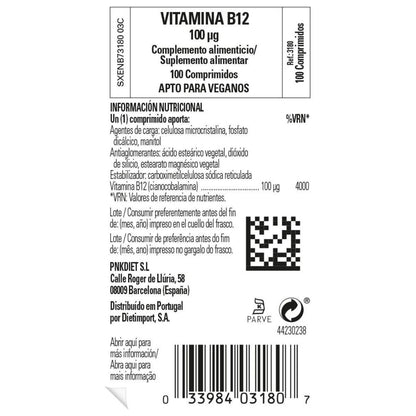 Vitamin B12 100 mcg Solgar 100 Tabletten