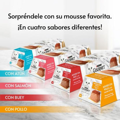 GOURMET REVELATIONS Mousse di pollo (4 x 57 g)