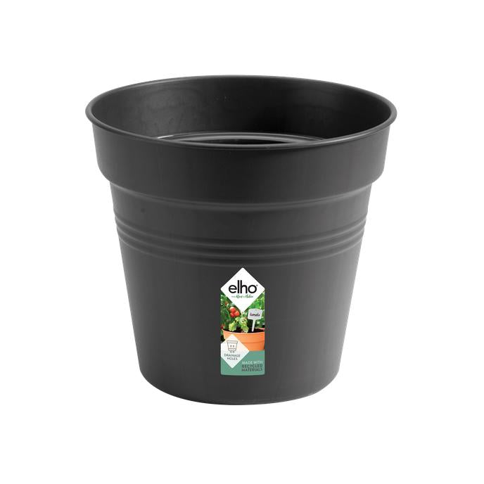 Green Basics Elho Anthracite 21 cm pot