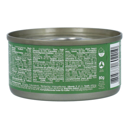 Kit Cat Toppers pour boîtes - Thon & crevettes 80 g Nourriture humide pour chats en gelée