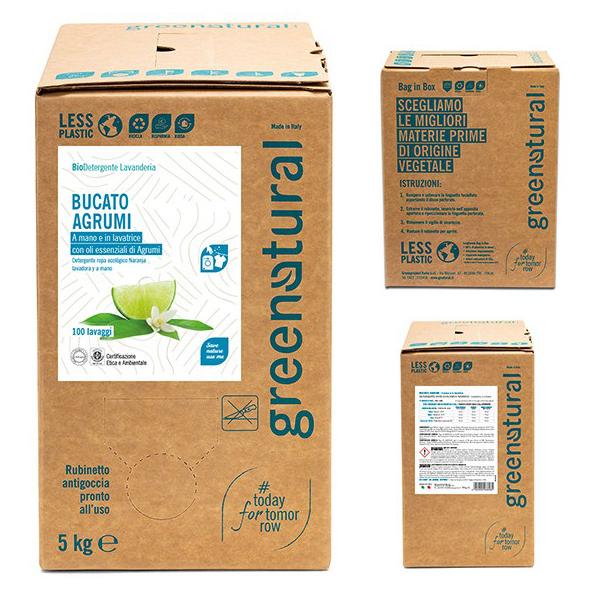 Flüssigwaschmittel Zitrus Greenatural 5 kg