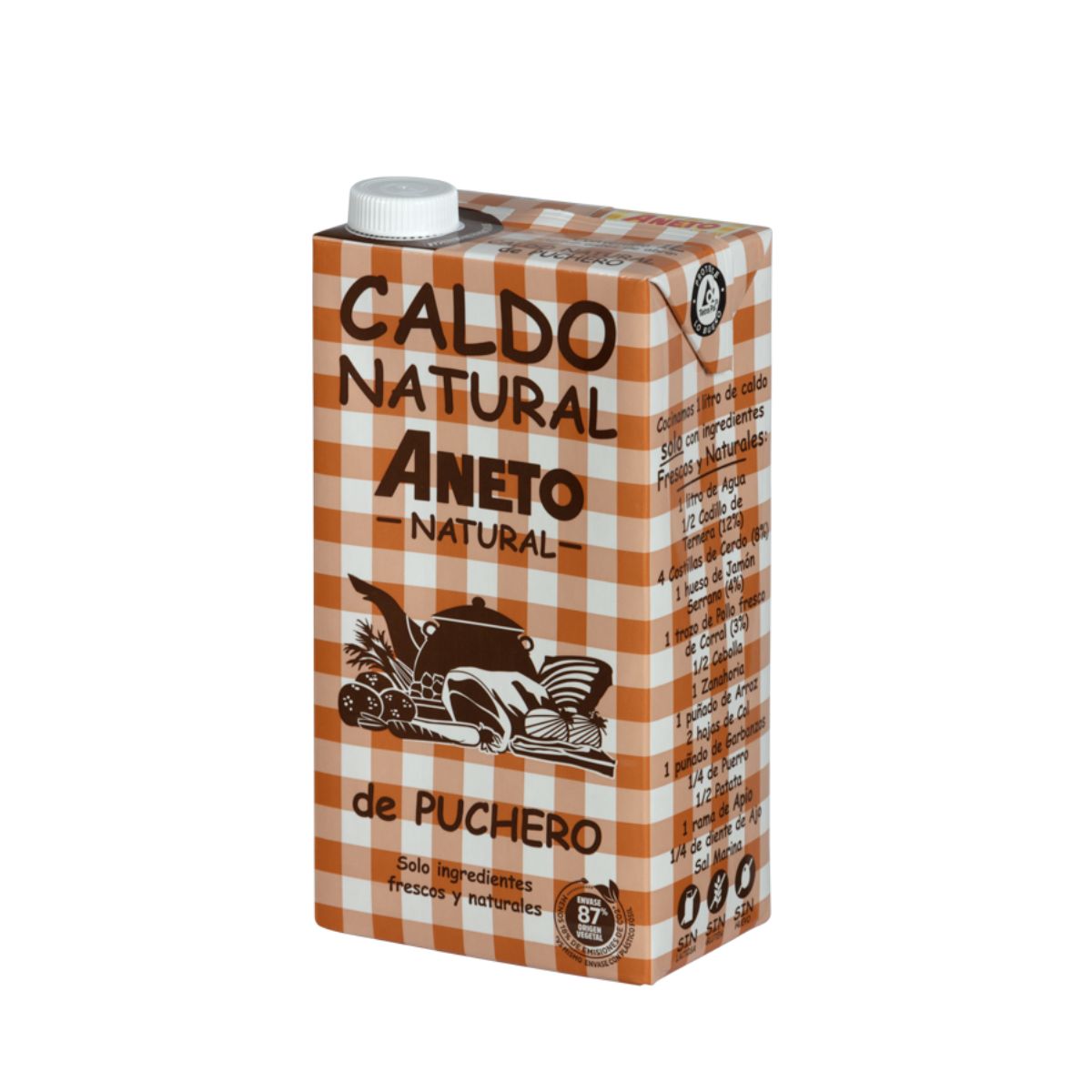 Bulion naturalny Puchero Aneto, 1 l