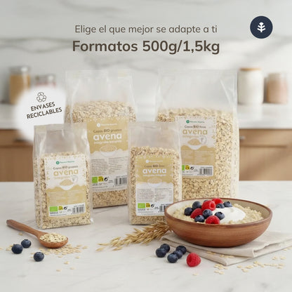 Grobe Vollkorn-Haferflocken ECO Planeta Huerto