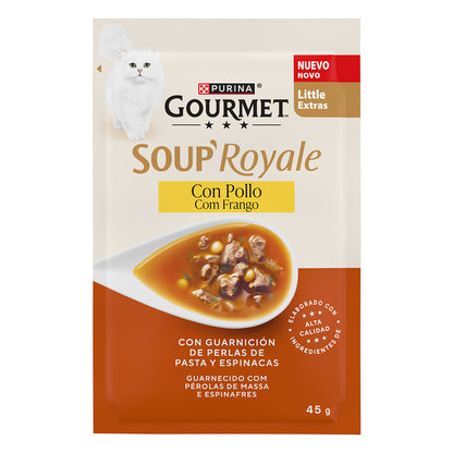 GOURMET Nature's Creations Suppe mit natürlichem Huhn und Gemüsebeilage 40 g