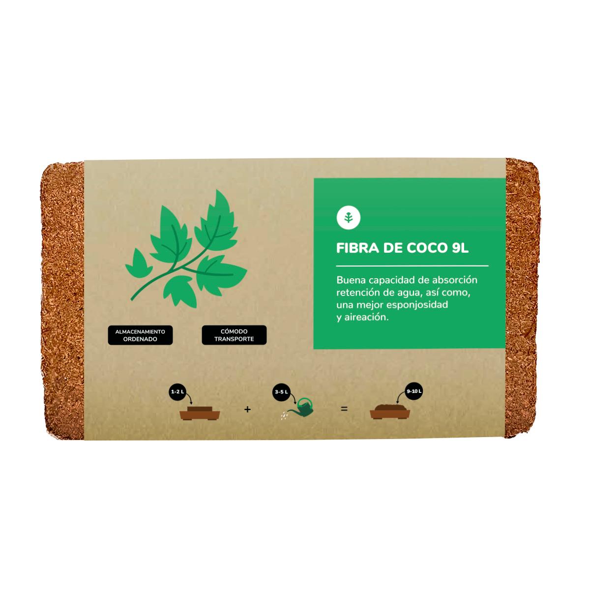 3xGarden Planet Coco Fibre Substrate Pack 9 Litres
