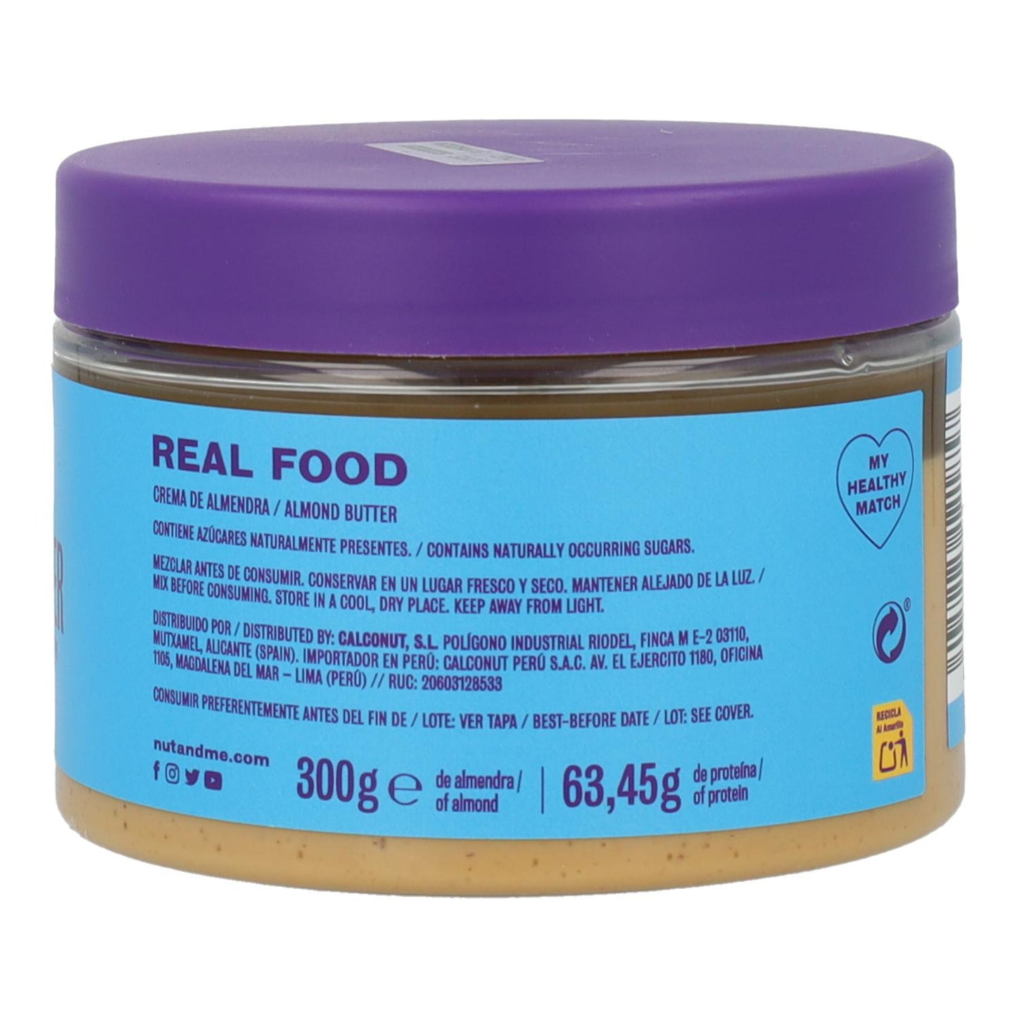 Crème d'amandes Nut&me 300 g