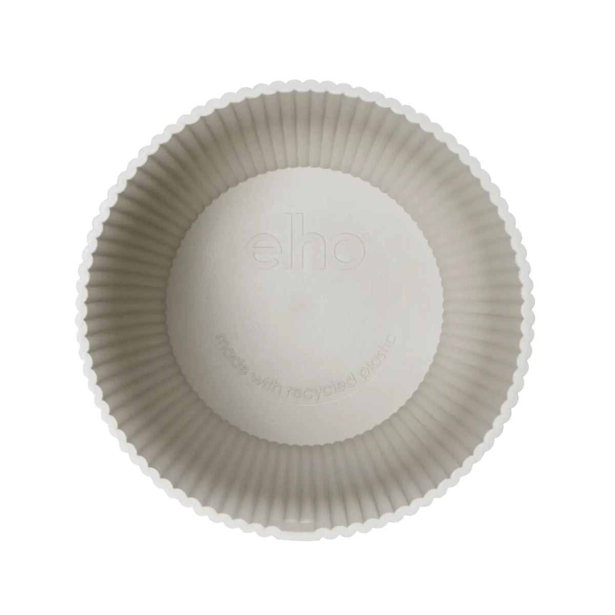 Blumentopf Vibes Fold Round Silky White Elho 30 cm