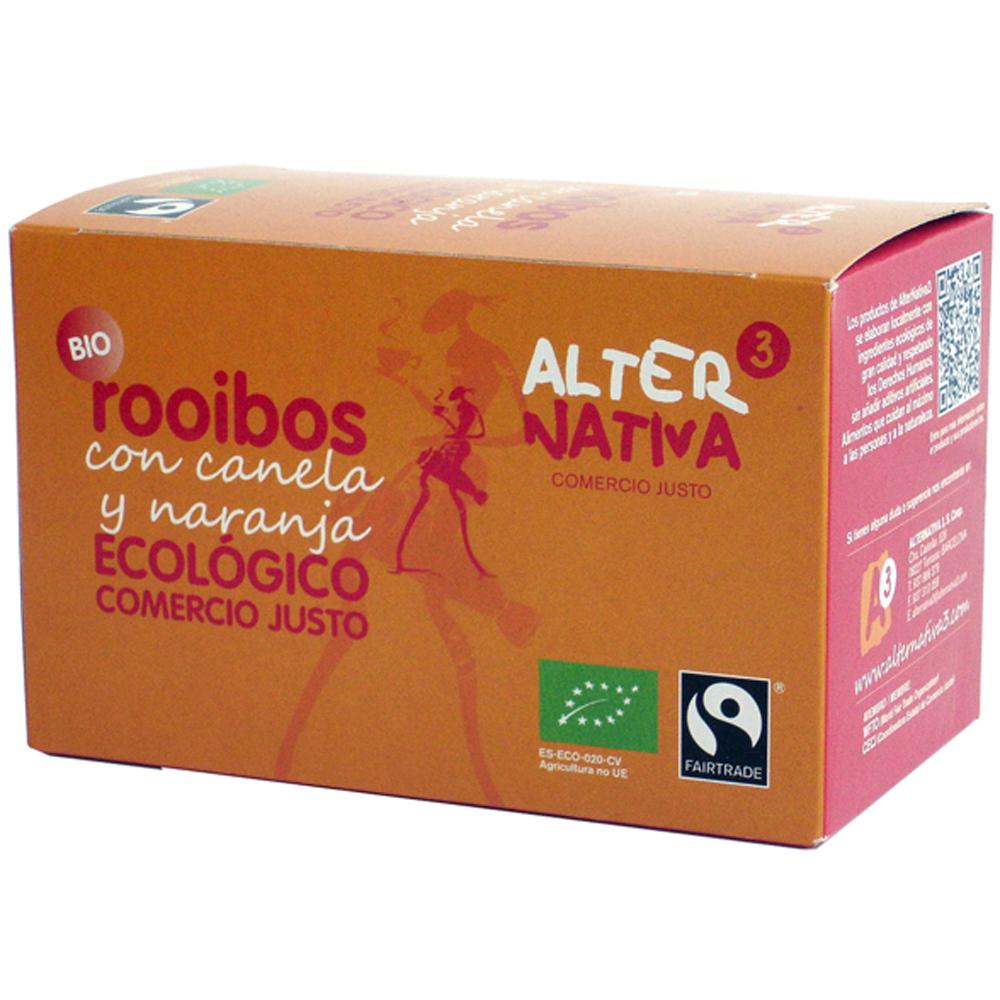 Rooibos Arancia-Cannella Bio Alternativa 20 bustine