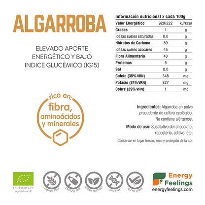 Proszek z chleba świętojańskiego Energy Feelings 1 kg