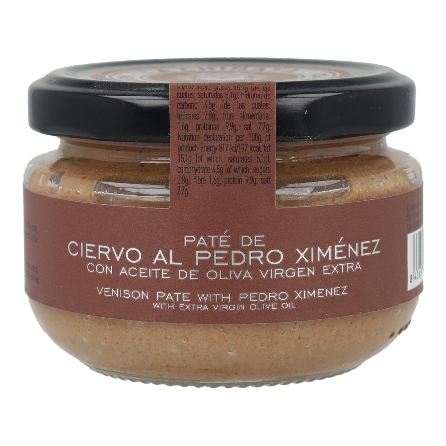 Pâté de cerf au Pedro Ximénez La Chinata 120 g