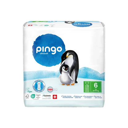 Pieluchy T6 XL (15-30 kg) Pingo 32 szt.