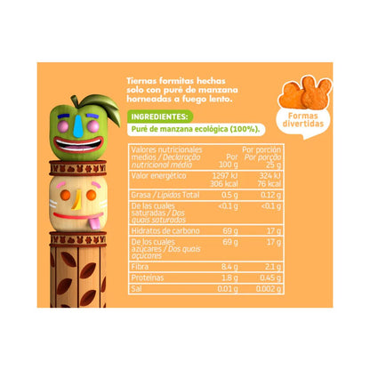 Snack di mela ECO 25 g, Triboo