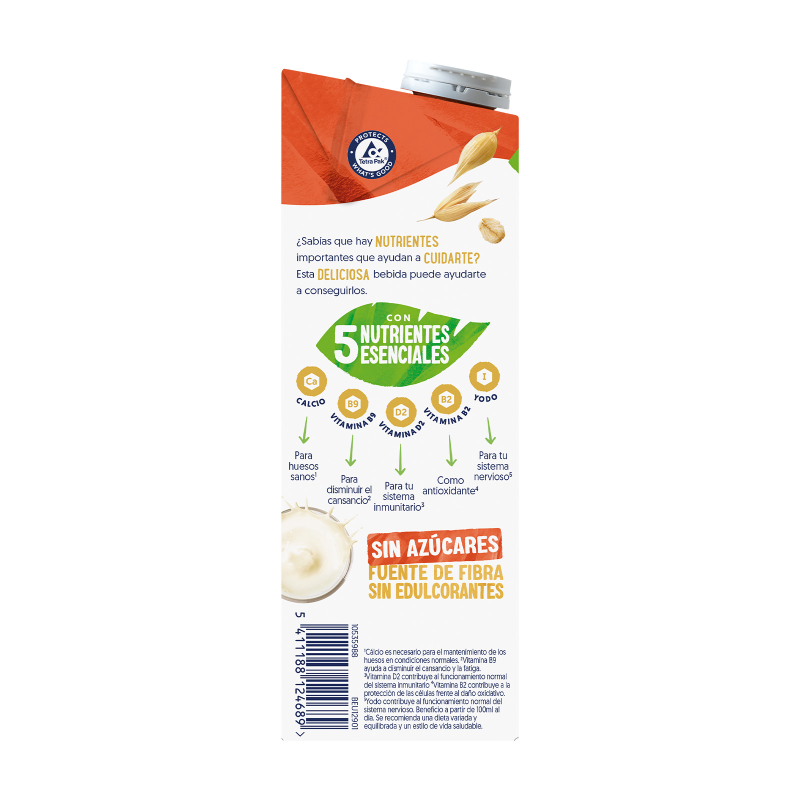 Boisson à l'avoine sans sucre Alpro 1 litre
