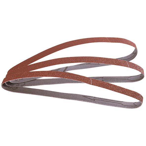 3 bandes abrasives 40, 13 x 457 mm Wolfcraft grain 40