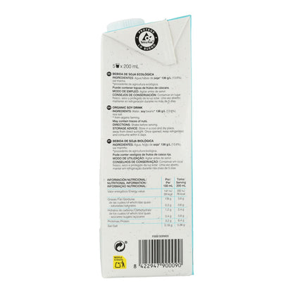 Confezione da 6 L Bevanda di soia ECO Soria Natural 1L