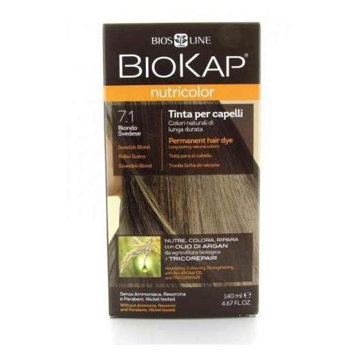 Farba do włosów Rubio Sueco Dye 7.1 Biokap 140 ml