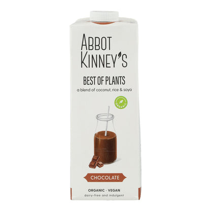Best Of Plants Chocolate Plant-Based Drink (Coconut, Soy and Rice) Bio Abbot Kinney 1