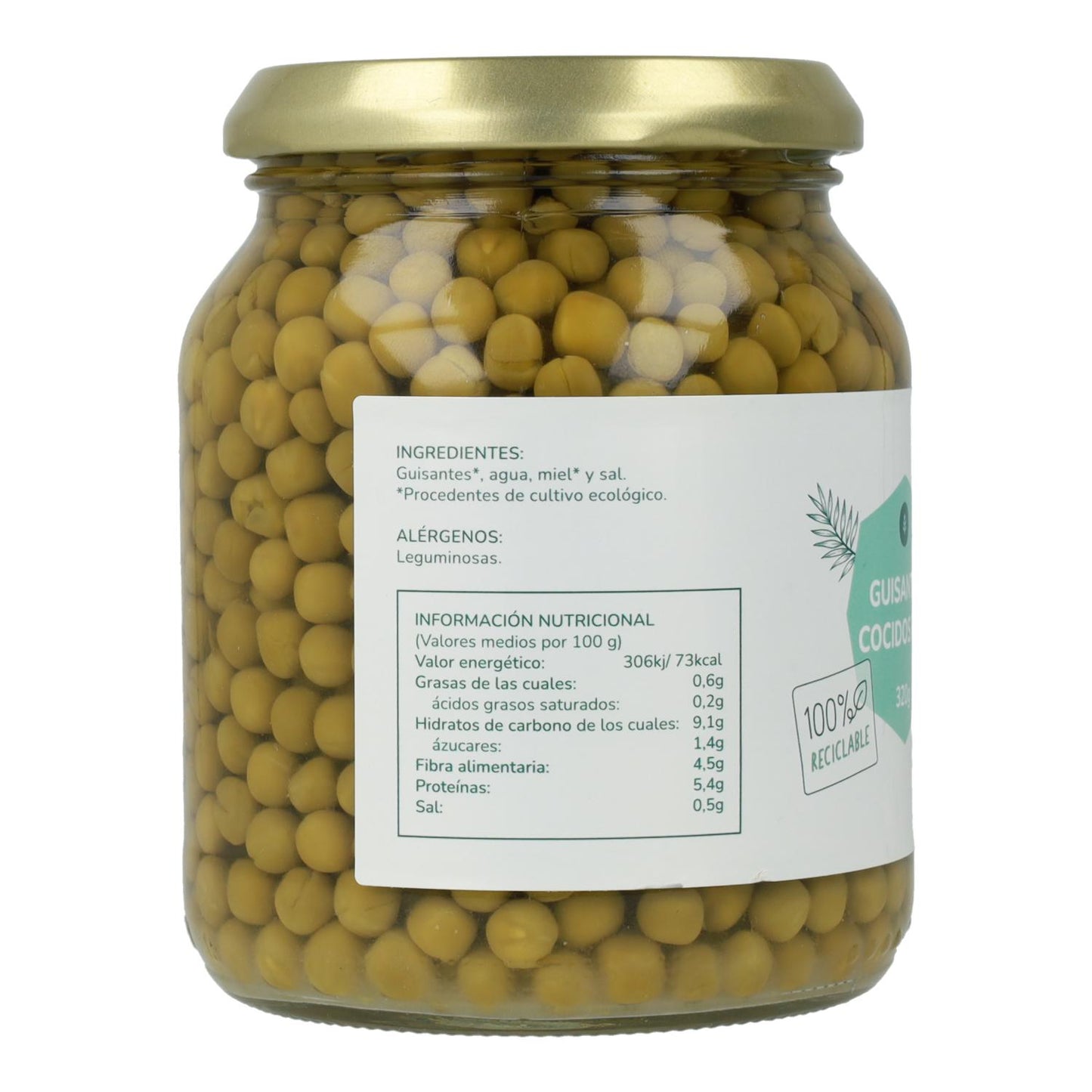 Erwten ECO Planeta Huerto 320 g