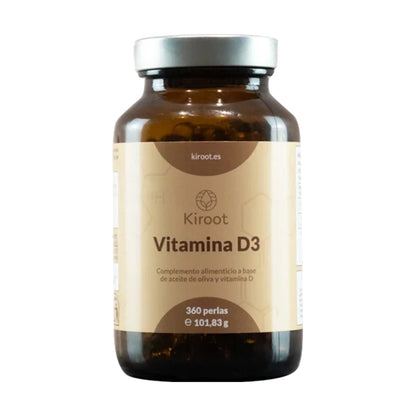 Witamina D3, Kiroot, 360 kapsułek