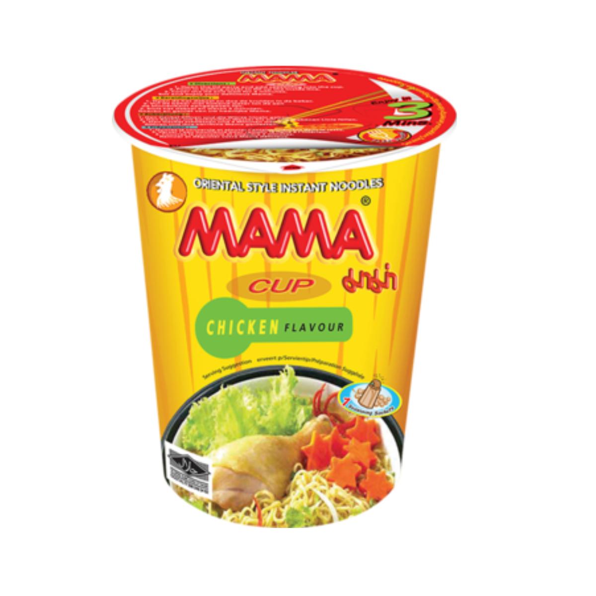Bol de nouilles instantanées Mama Chicken 70 g