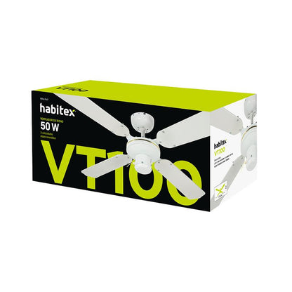 Ventilateur de plafond HABITEX VT-1000 blanc