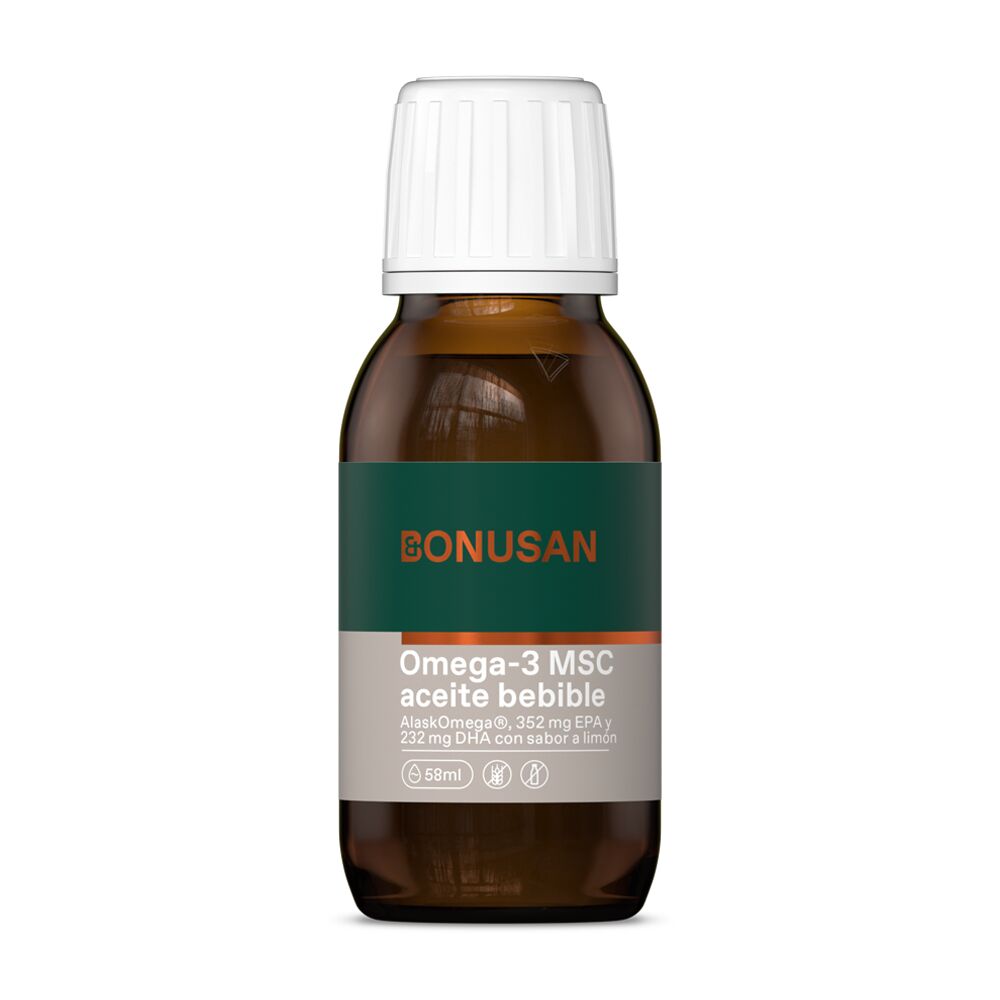 Bonusan MSC Omega-3 drinkable oil, 58 ml