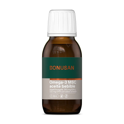 Bonusan MSC Omega-3 drinkable oil, 58 ml