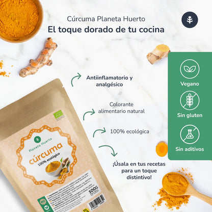 Curcuma in polvere ECO Planeta Huerto 500 g