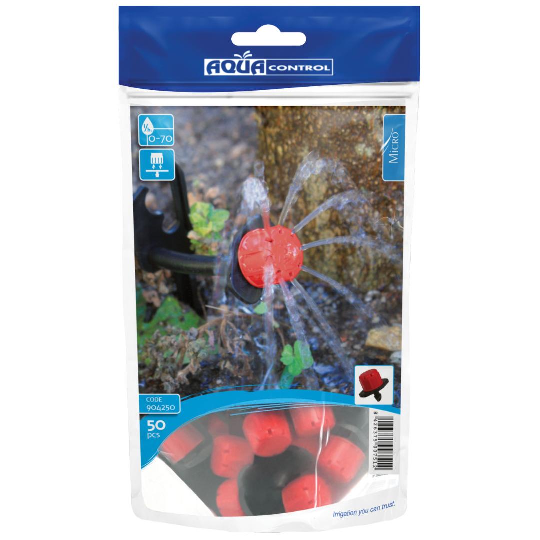 Aqua Control adjustable dripper 0-70 l/h, 25 units