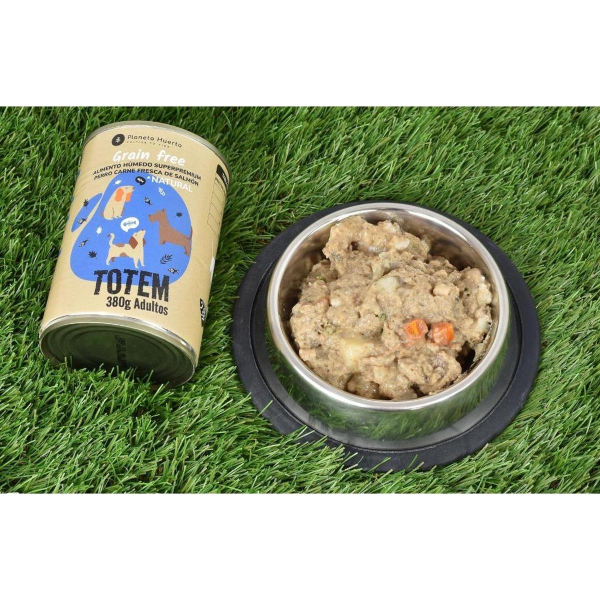 Pack 6 x Comida Húmeda Grain Free Superpremium para perro Salmón Planeta Huerto 380 g