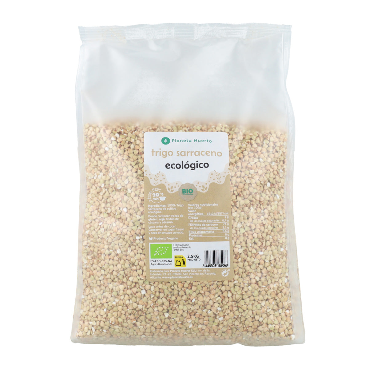 Boekweit ECO Planeta Huerto 2.5 kg