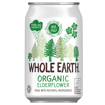 Napój ekologiczny z czarnego bzu Whole Earth 330 ml