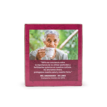 Té negro earl grey Comercio Justo bio  Tierra Madre Oxfam Intermón 40 g
